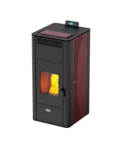 Compra Adesso Termostufa a pellet canadian stove "idro ceramic 17" bordeaux 17 kw