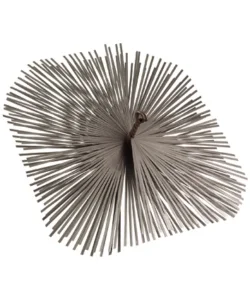 Acquista Ora Scovolo piattina quadra per canna fumaria in acciaio con filetta da 12 ma, 300x300 mm