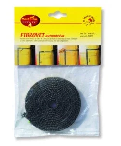 Affare Guarnizione piatta autoadesiva best fire "fibrovet" in fibra ceramica, 10 mm x 2,5 mt