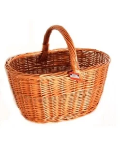 Cesta per legna da ardere in vimini diametro 60 cm Super Prezzo