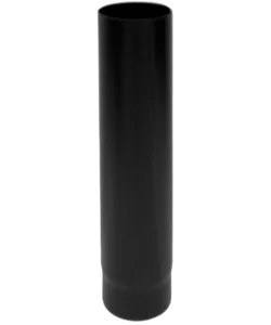 Compra Adesso Tubo diritto 1mt legna nero smaltato, 150 mm