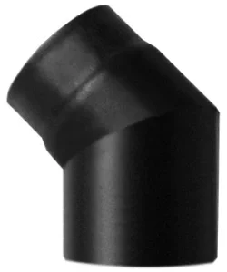 Spedizione Gratuita Tubo curva legna 45°, 130 mm