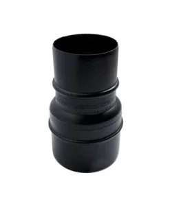 Compra Online Tubo nero smaltato riduzione d.100 maschio - d.80 maschio