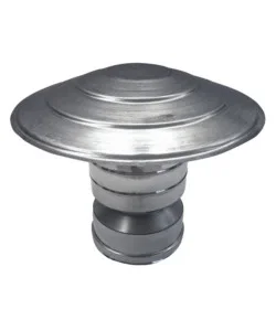 Terminale cappello cinese antivento parete doppia inox, dn 150/200 Promo Stagionale