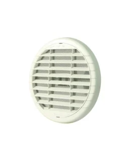 Ultima Occasione Griglia di ventilazione diametro 135 bianco per foro 80 - 125 mm