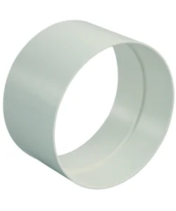 Spedizione Espresso Collegamento per tubo 125 bianco