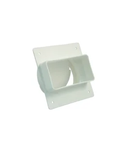 Adattatore tondo/rettangolare bianco Sconto