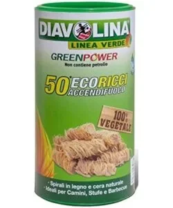 Di Tendenza Diavolina accnedifuoco ecoricci barattolo da 50 spirali