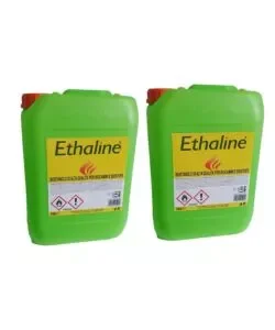 Bioetanolo liquido 2 taniche da 10 lt ethaline - totale di 20 litri Spedito Oggi