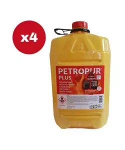 Combustibile liquido petropur plus 4 taniche da 18lt - totale di 72 litri Soddisfatti O Rimborsati
