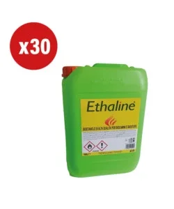 Bioetanolo liquido ethaline 30 taniche da 10 litri - totale di 300 litri Saldi