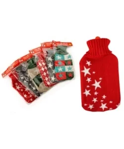 Borsa acqua calda rivestita in maglia fantasie assortite 2 lt Soddisfatti O Rimborsati