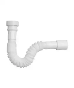 Canotto flessibile estensibile con ghiera in plastica 1"1/2 x 40 Consegna Rapida