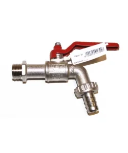 Subito Disponibile Rubinetto portagomma a sfera 3/8"