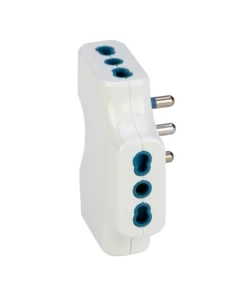 Adattatore triplo, bianco - poly pool Sconto