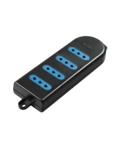 Ultimissimo Modello Poly pool - presa multipla con 4 prese 10 a nera