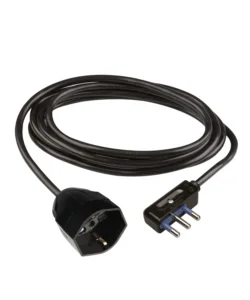 Acquista Ora Poly pool - 3 m prolunga "salvaspazio" con spina 16 a e presa pluristandard nera