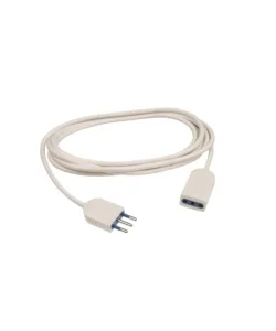 Acquista Ora Poly pool - 3 m prolunga con spina e presa 10 a bianca