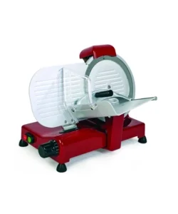 Affettatrice "ivory vintage" rosso, con lama temperata 250 mm - 140w Professionale