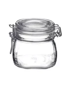 Barattolo in vetro con chiusura ermetica bormioli "fido" 500 ml Popolare