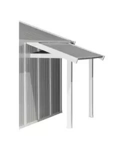 Tettoia laterale grosfillex in pvc per abitazioni e casette deco e utility da 7,5 e 11 m² - cod. 22500136 Reso Gratuito