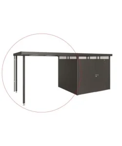 Tetto laterale casetta highline mis. h3 grigio scuro Must-Have