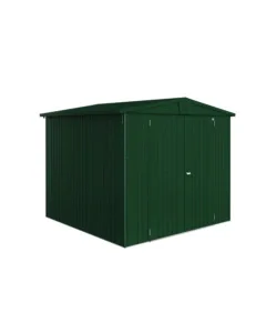 Vendita Finale Casetta da giardino biohort "europa4" in acciaio zincato colore verde scuro 244x228x203 cm