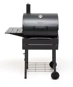 Barbecue a carbonella sochef "pablo 55" con affumicatore 90x76x126 cm Di Tendenza