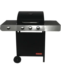 Ultime Pezzi Barbecue a gas sandrigarden "cuba" 3 bruciatori e fornello laterale 110x51x100 cm