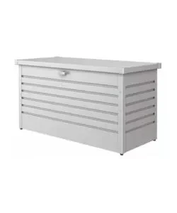 Baule da esterno impermeabile biohort "130" in acciaio zincato argento metallizzato 460 lt 134x62x71 cm - cod. 64040 Compra Adesso