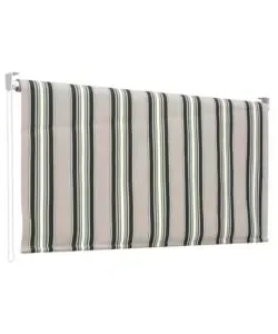 Tenda da sole a caduta essenza righe verdi h 250x150 cm Must-Have