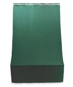 Tenda da sole con anelli per porta verde essenza h 300 x 140 cm A Buon Prezzo