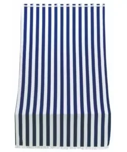 Tenda da sole con anelli per porta essenza righe blu h 300x140 cm Promo Stagionale