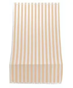 Tenda da sole con anelli per porta essenza righe beige h 300 x 140 cm Scelto Dai Clienti