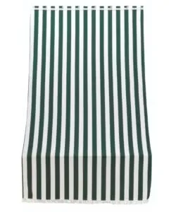 Tenda da sole con anelli per porta essenza righe verdi h 300x140 cm Offerta