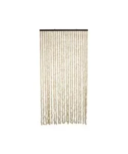 Ultimissimo Modello Tenda in ciniglia - colore beige - 120x230 cm.