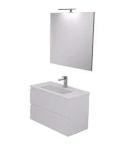 Vendita Finale Mobile bagno "leonardo" bianco 80 cm