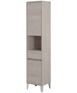 Ultima Occasione Colonna portasciugamani "mondo" rovere, 40x35x183 cm