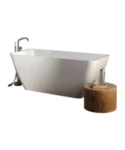 Vasca da bagno "transimeno" bianca, 159x70,5x61,8 cm Prezzo Basso
