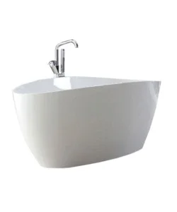 Vasca da bagno "maggiore" bianco lucido, 157x71x56 cm Prezzo Scontato