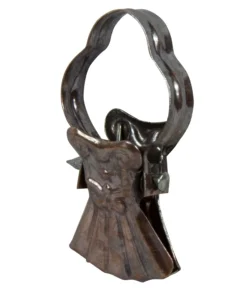 8 pinzettoni in acciaio bronzato da attaccare all'anello per appendere le tende Ultima Occasione