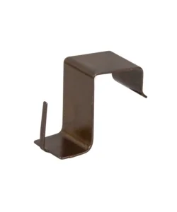 4 ganci in acciaio per astine per non forare i serramenti di legno o di pvc Offerta