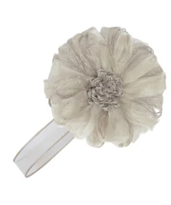 Ultimissimo Modello Calamite fiore organza e lino