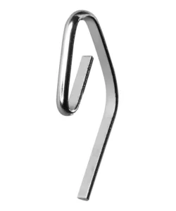 Ultimissimo Modello 20 ganci acciaio da inserire nella fettuccia per tende arricciate