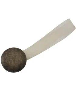 2 clip in plastica stone mm35/24 per arricciare/decorare le tende - colore marrone. Offerta