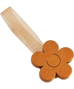 2 miniclip margherita mm35/24 per arricciare/decorare le tende - colore arancio. Spedizione Espresso