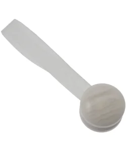 2 miniclip in plastica striata mm24 per arricciare/decorare le tende - colore sabbia. Promozione