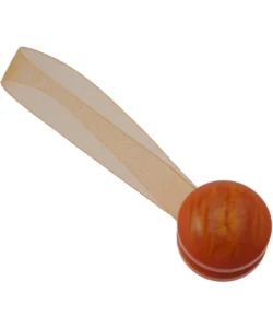 2 miniclip in plastica striata mm24 per arricciare/decorare le tende - colore arancione. Offerta Speciale
