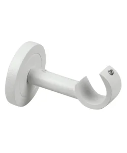 1 supporto bianco monoblocco fisso aperto per tubo tenda diametro 20 mm Non Perdere