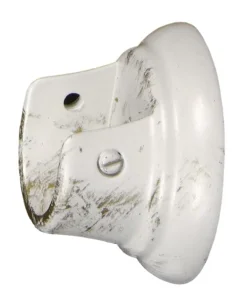 2 supporti avorio oro laterali per tubo tenda diametro 20 mm Offerta Speciale